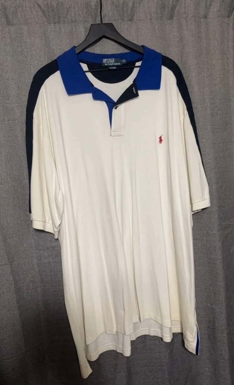 Polo by Ralph Lauren Men's Colorblock 4XLT